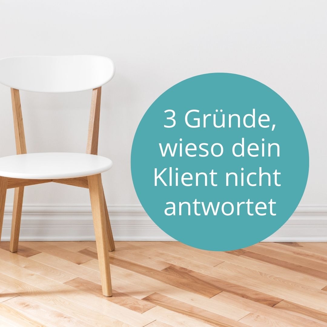 wenn KLienten meine Fragen nicht beantworten