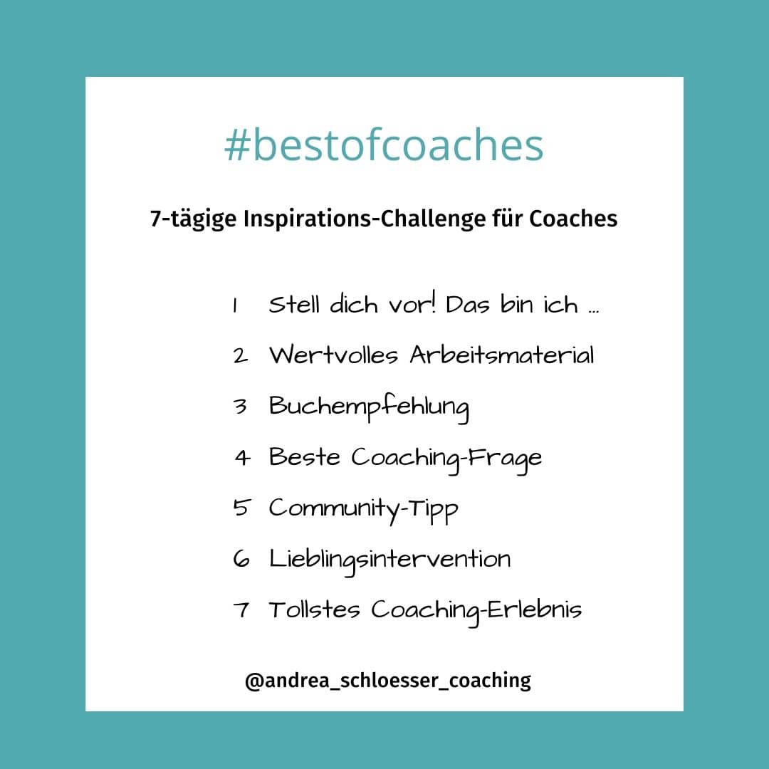 Inspirations-Challenge Instagram