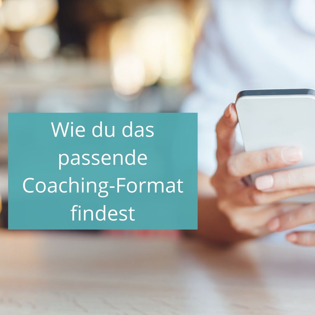 Coachingform wählen