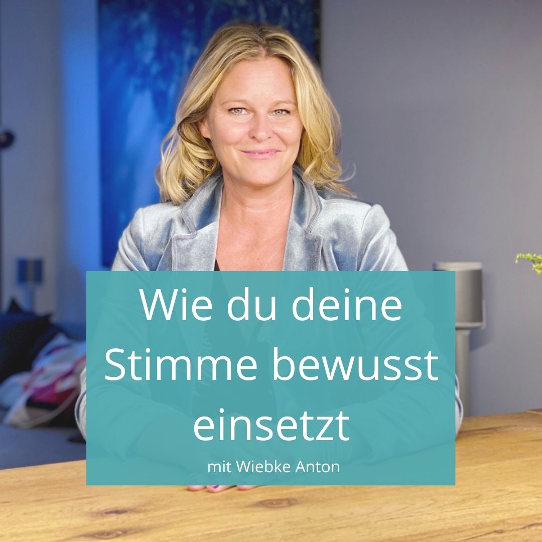 Stimme einsetzen